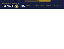 Tablet Screenshot of french-events.com